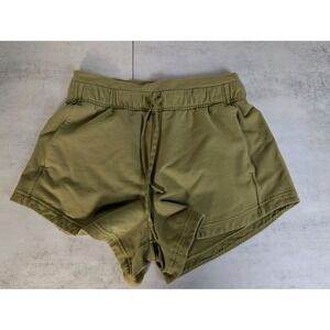 Lululemon Inner Glow Short 3" Terry Vista Green Size 4 W7BDRS
